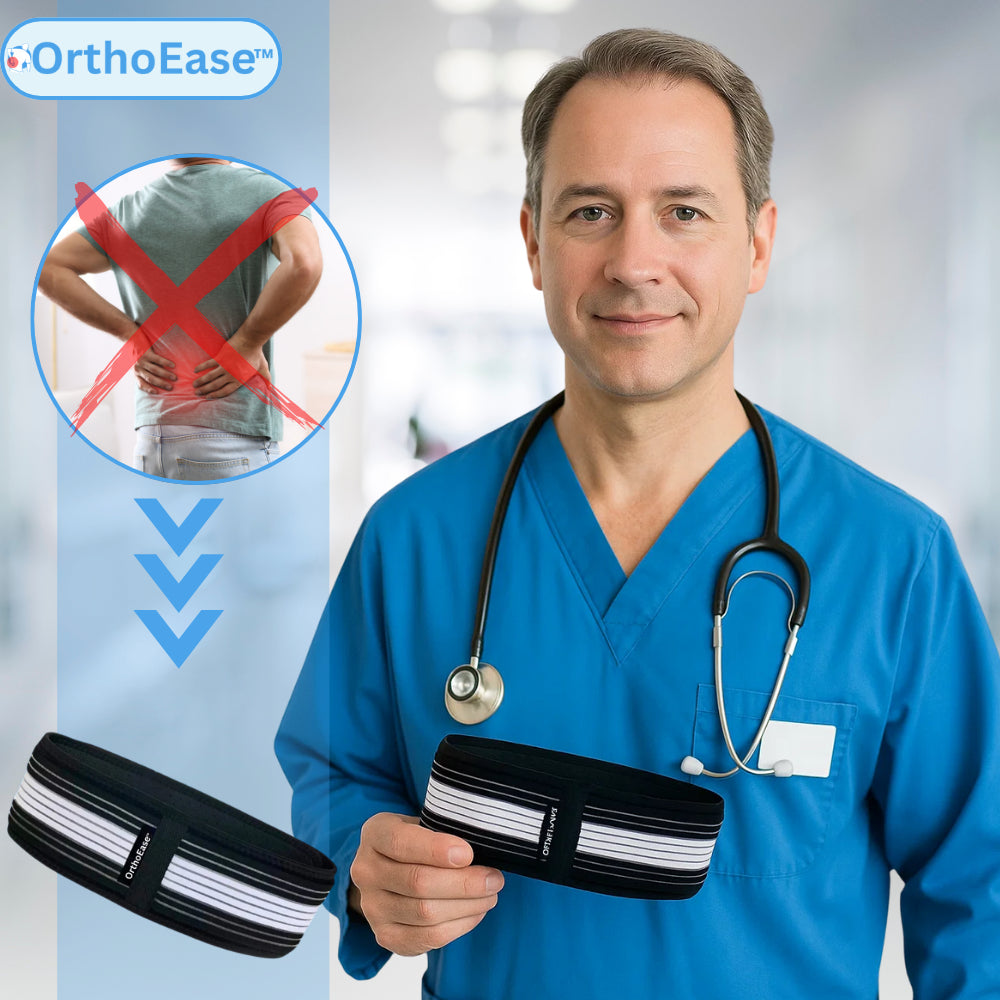 OrthoEase™ Rygbæltet | Sig farvel til ischiassmerter og mærk lettelse på kun 5 dage!