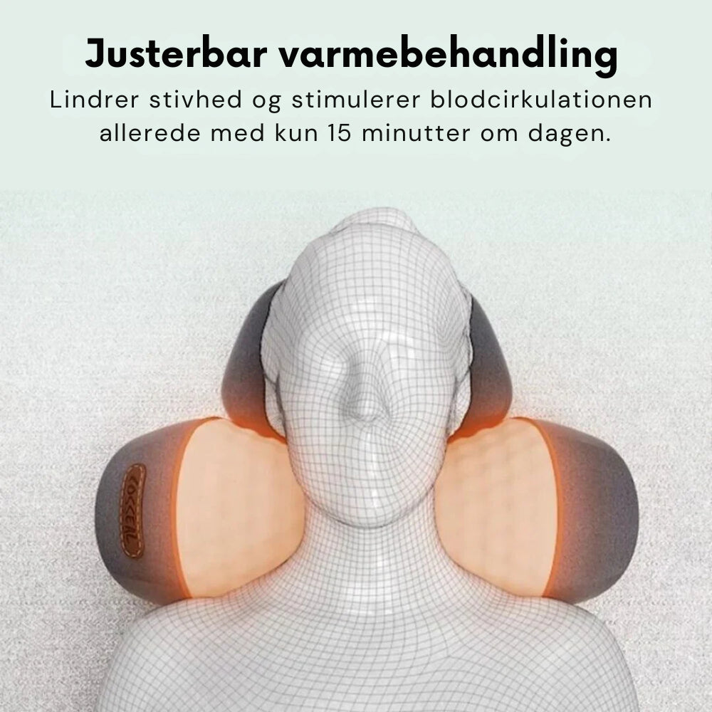 NeckEase™ Nakkepude | Sig farvel til nakkesmerter og genopret din holdning på kun 15 minutter om dagen!