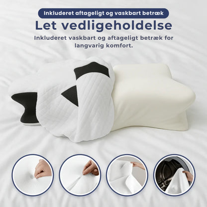 PosturePro™ NakkePude | Sig farvel til nakkesmerter og oplev 95% lindring på kun 1 nat!