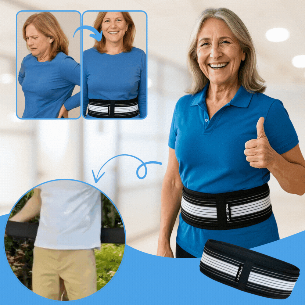 OrthoEase™ Rygbæltet | Sig farvel til ischiassmerter og mærk lettelse på kun 5 dage!