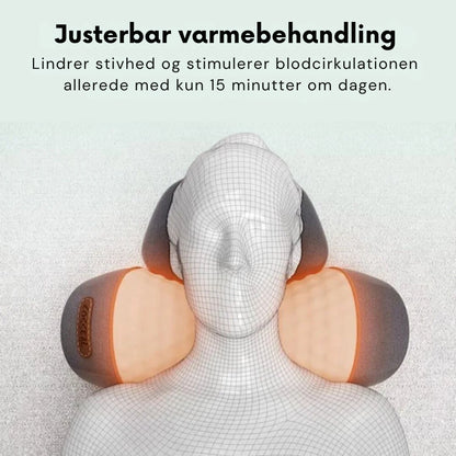 NeckEase™ Nakkepude | Sig farvel til nakkesmerter og genopret din holdning på kun 15 minutter om dagen!